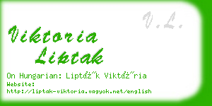 viktoria liptak business card